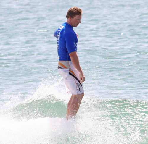 Sapphire Beach surfer Jared Neal is rated a big chance of claiming a state title. 